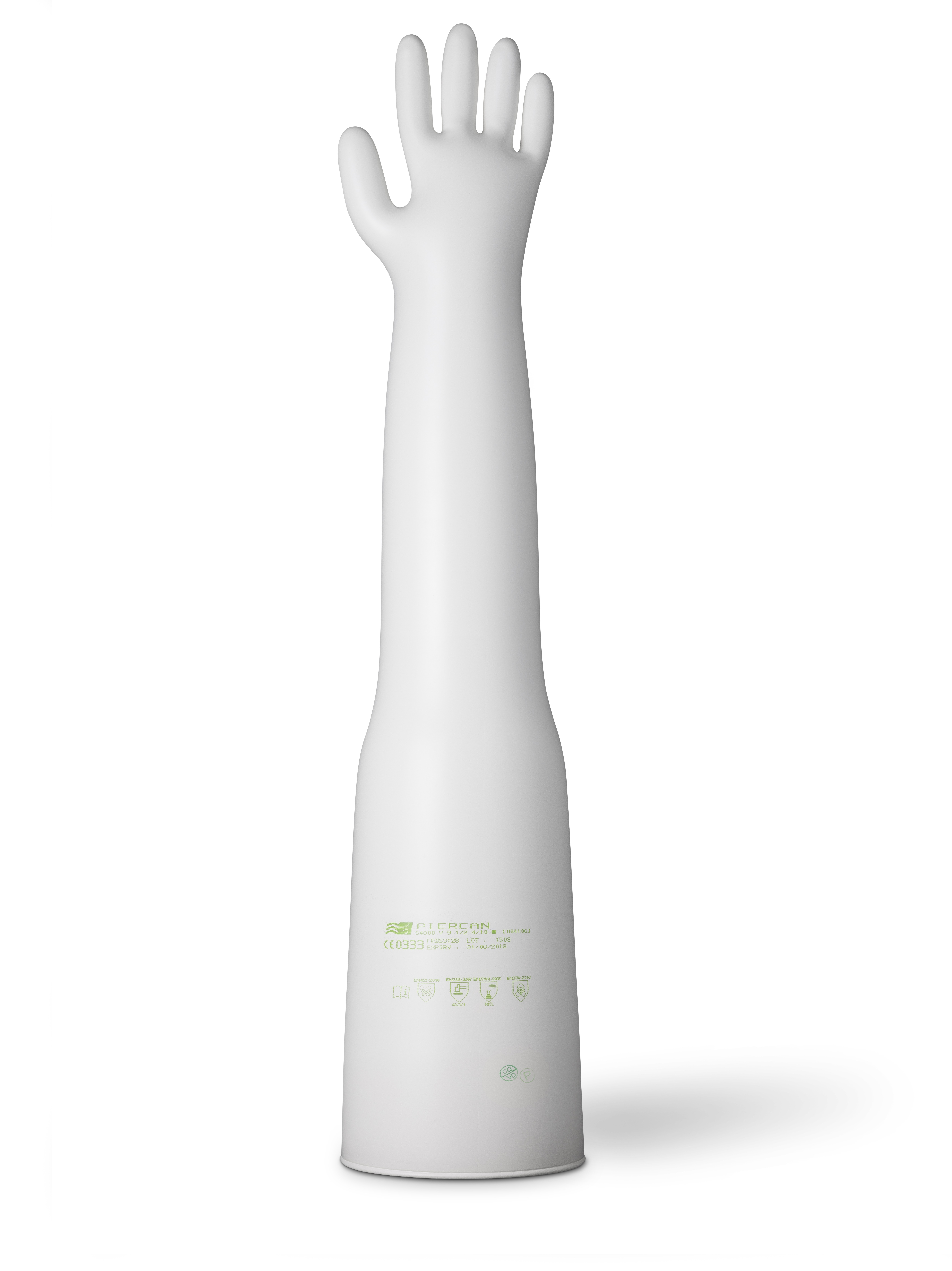 Drybox gloves CSM piercan poort 220 dikte 0.4