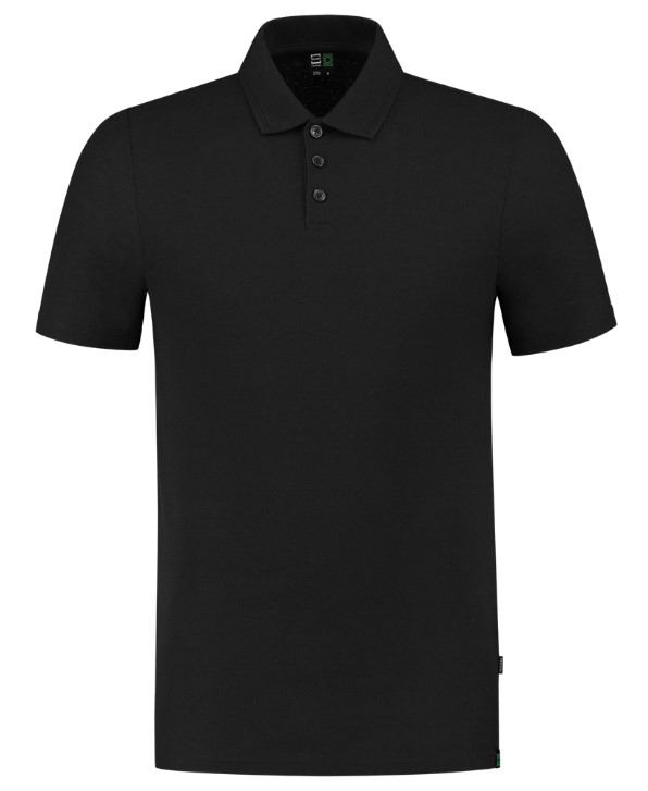 Poloshirt korte mouw zwart maat 3XL