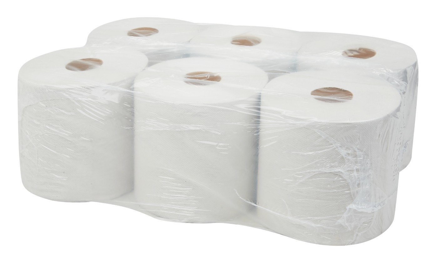 Poetspapier midi rol 1 laags recycled papier