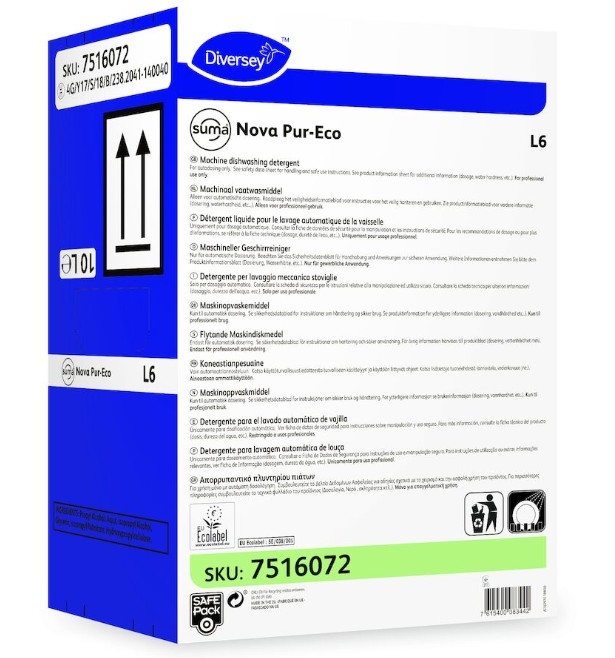 Vaatwasmiddel vloeibaar suma nova diversey 10 liter