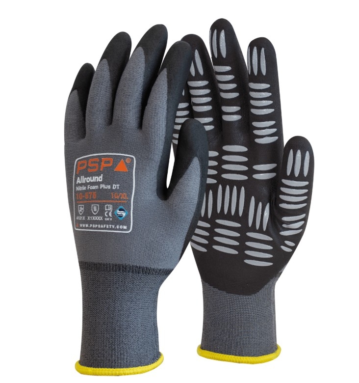Handschoen nitrile allround foam plus