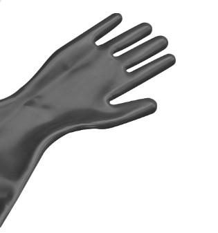 Isolator glove bromobutyl Jugitec