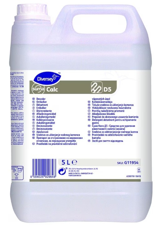 Ontkalker suma calc diversey D5